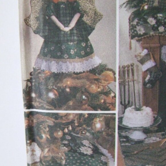 Christmas decoration sewing pattern Simplicity uncut vintage Xmas craft angel - Picture 3 of 9